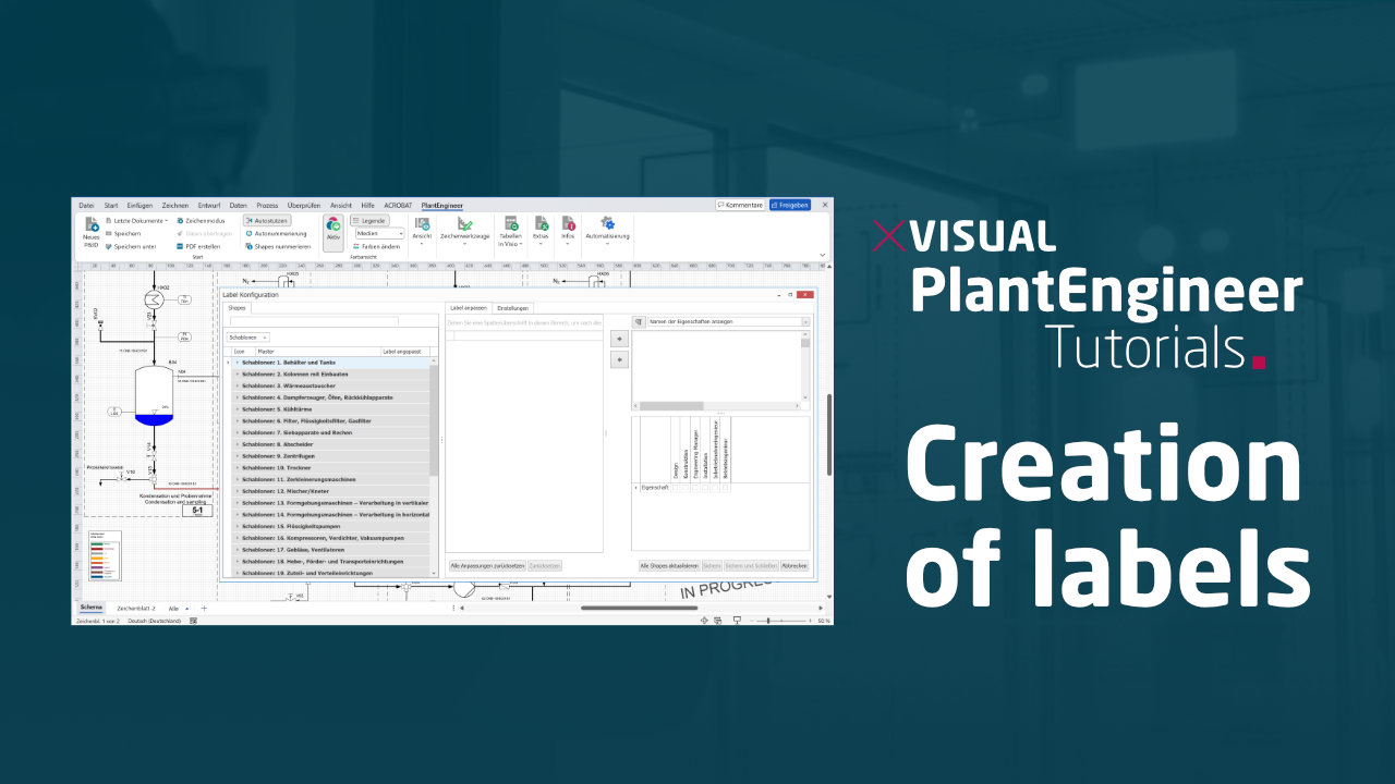 Tutorial Creation of labels